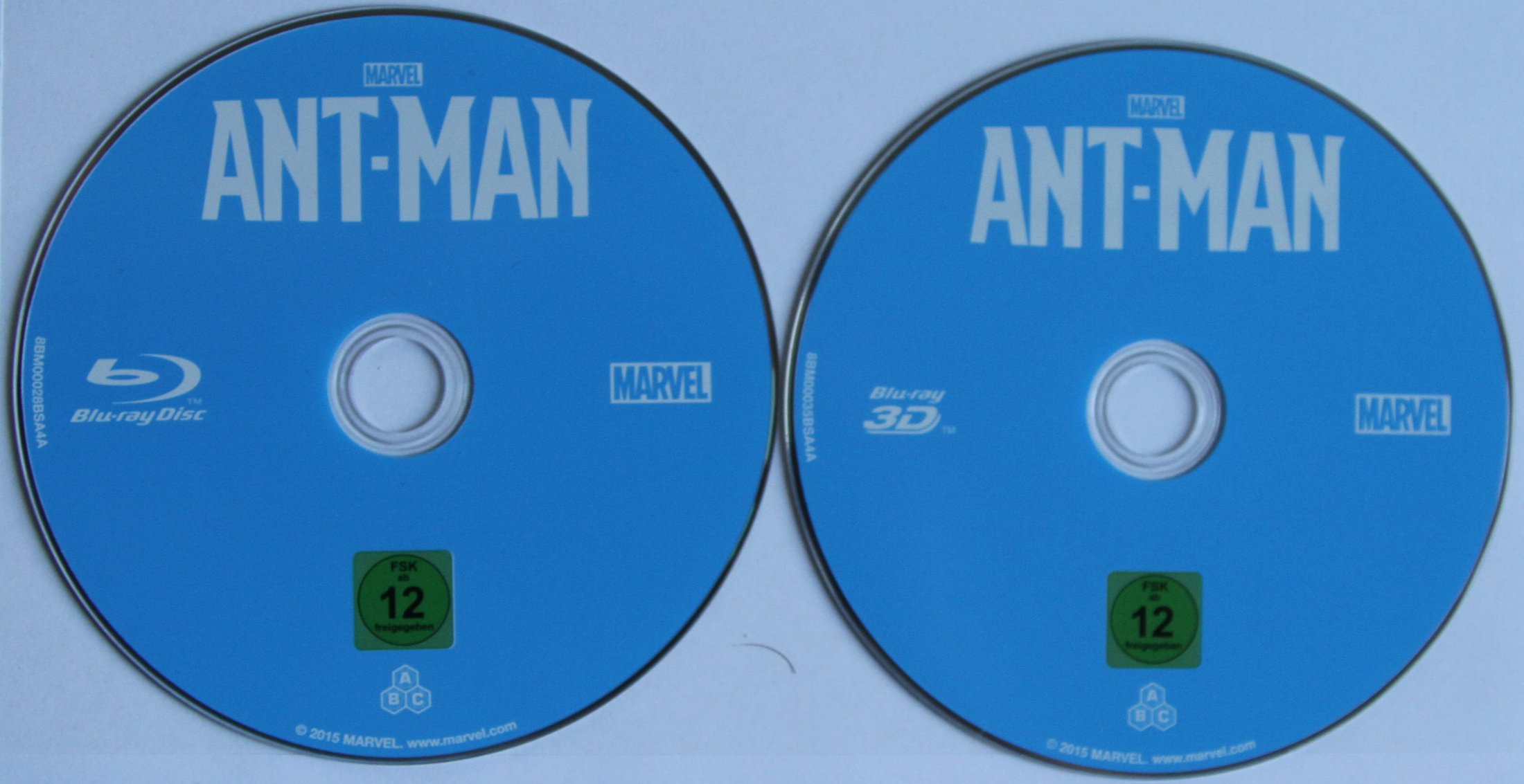Ant-Man Steelbook Disks