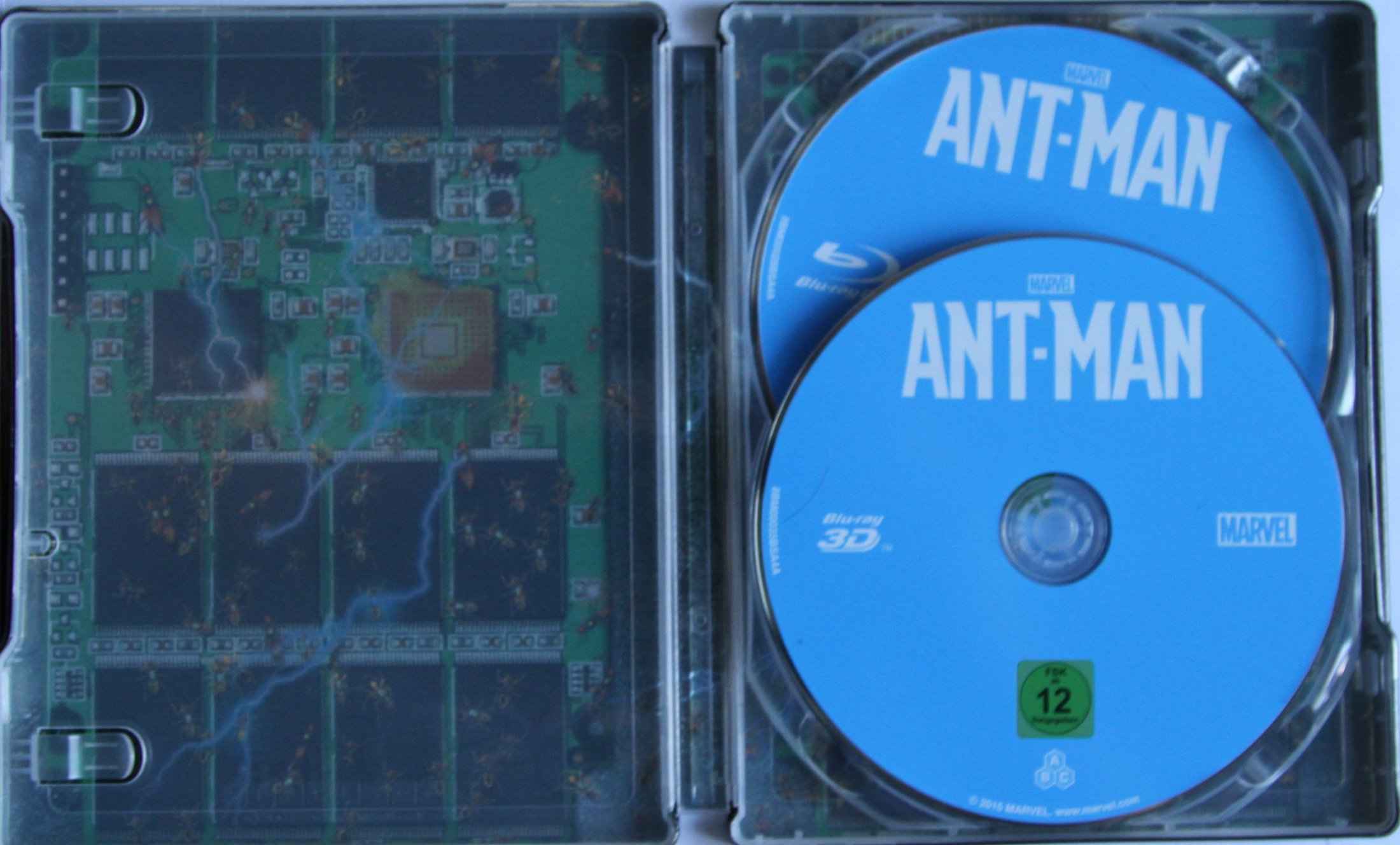 Ant-Man Steelbook Innen mit disk