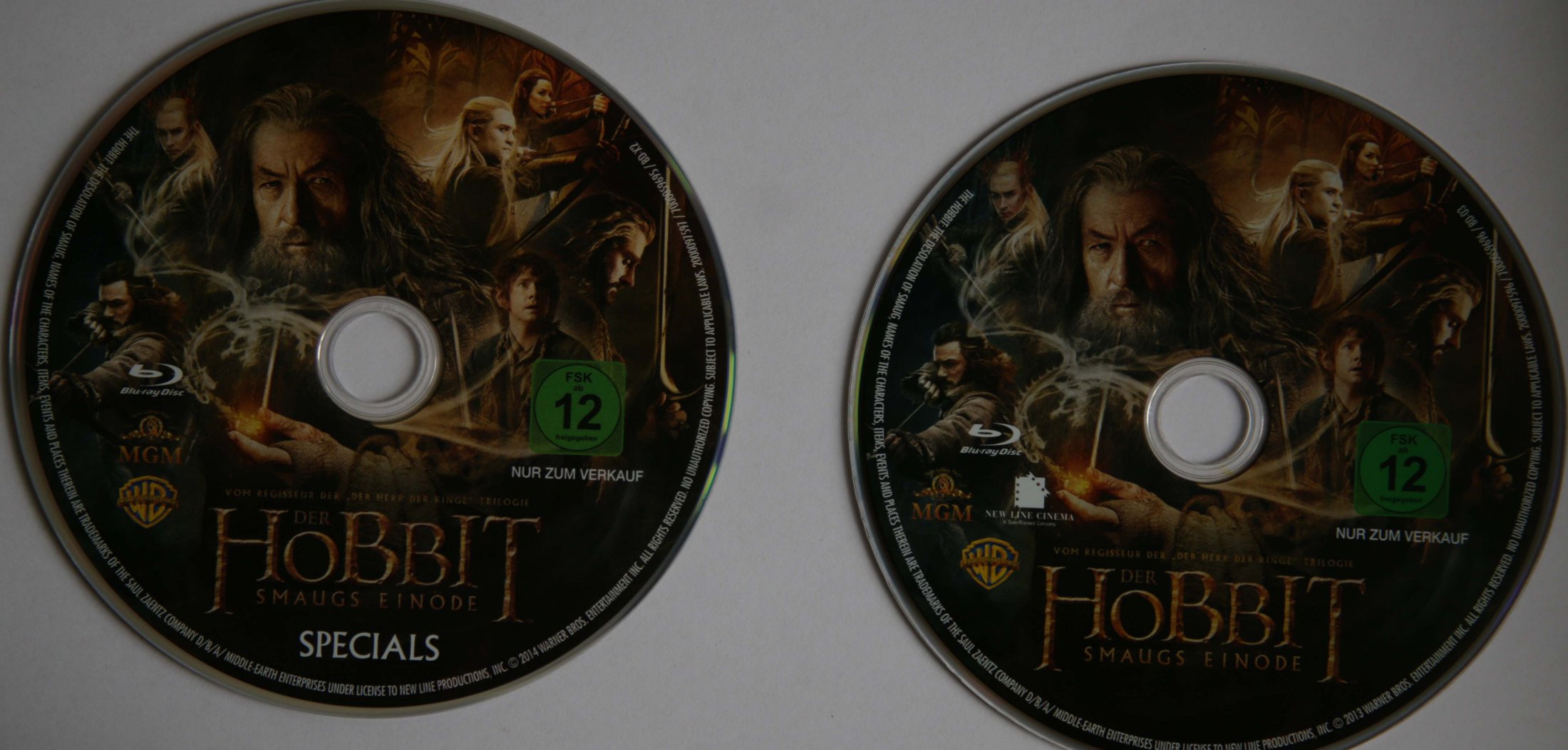 Der Hobbit Trilogie 2Disks