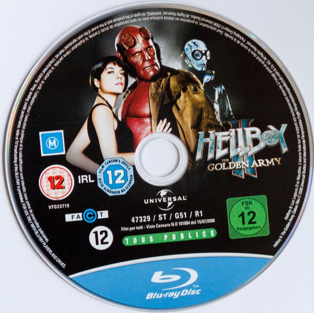 Hellboy II Steelbook Disk