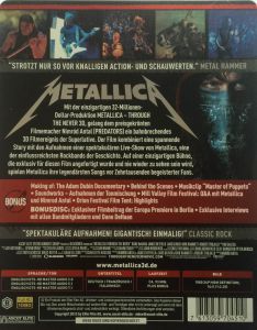 Metallica Through the Never Back