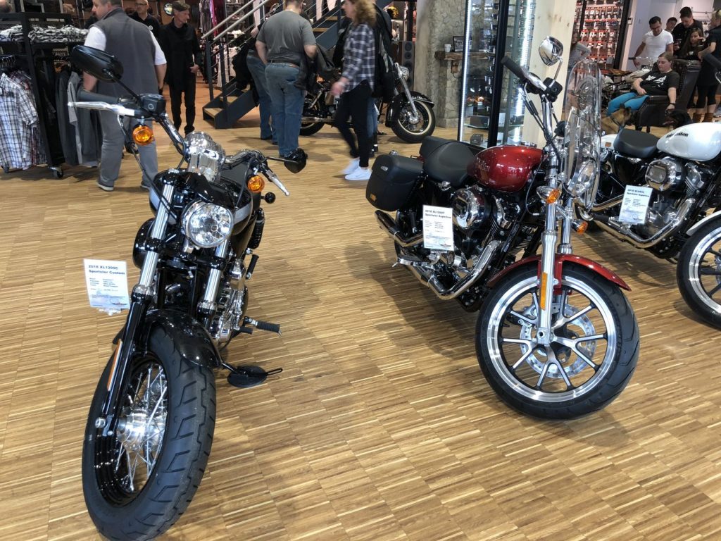 Die XL 1200 Modelle von Harley-Davidson Schwäbisch Gmünd